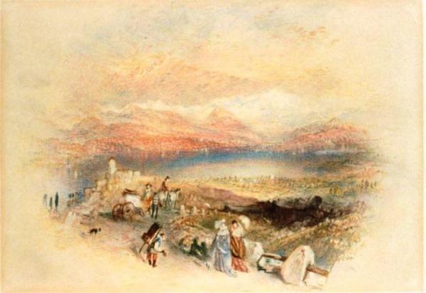 Lake Leman by Joseph Mallord William Turner