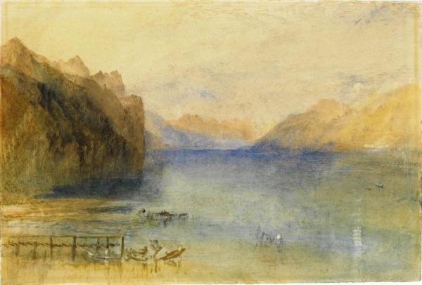 Lake Lucerne by Joseph Mallord William Turner