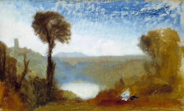 Lake Nemi by Joseph Mallord William Turner