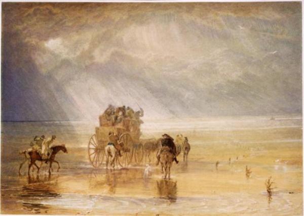 Lancaster Sands by Joseph Mallord William Turner