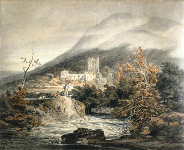 Lanthony Abbey, Monmouthshire by Joseph Mallord William Turner