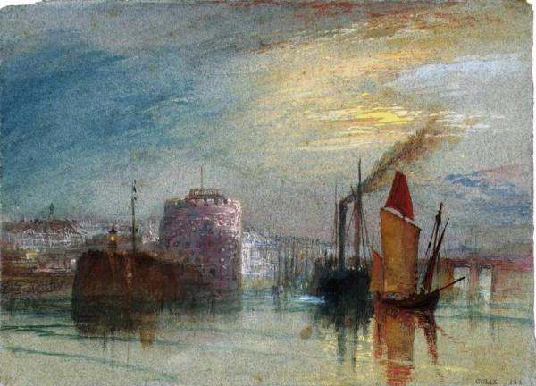 Le Havre, Tour De François Ier by Joseph Mallord William Turner