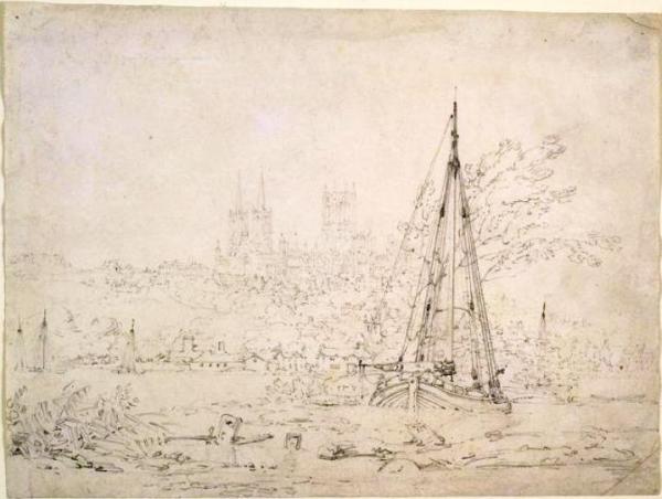 Lincoln From The River by Joseph Mallord William Turner