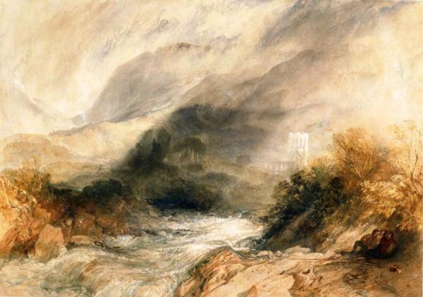 Llanthony Abbey, Monmouthshire by Joseph Mallord William Turner
