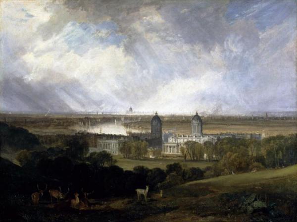 London From Greenwich Park by Joseph Mallord William Turner
