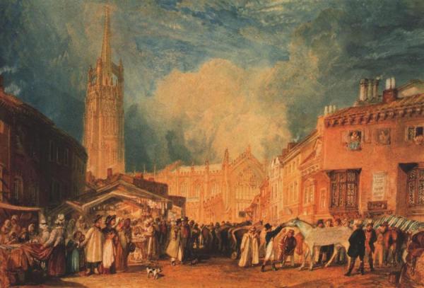 Louth, Lincolnshire by Joseph Mallord William Turner