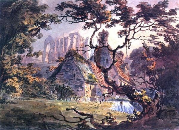 Malmesbury Abbey by Joseph Mallord William Turner