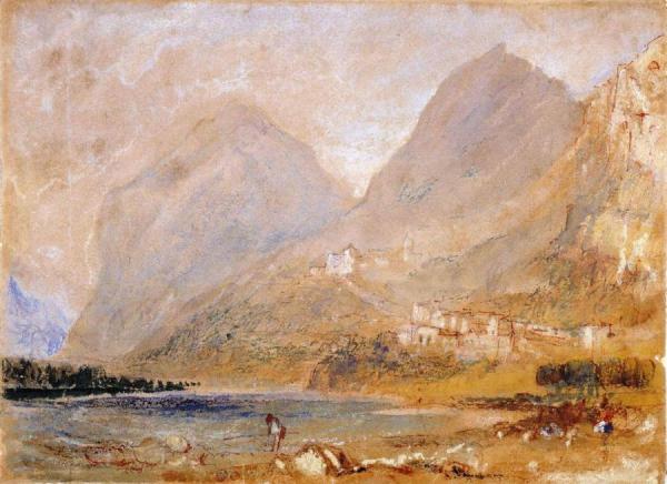 Martinswand, Near Innsbruck by Joseph Mallord William Turner