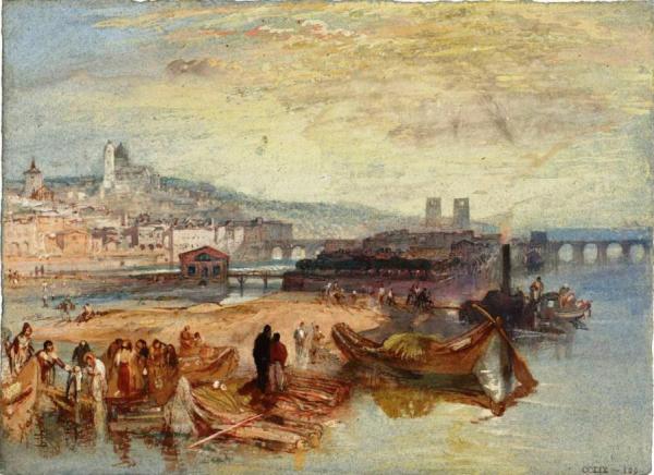Melun by Joseph Mallord William Turner