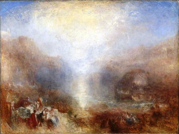 Mercury Sent To Admonish Aeneas by Joseph Mallord William Turner