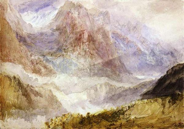 Monte Rosa (or The Mythen, Near Schwytz) by Joseph Mallord William Turner