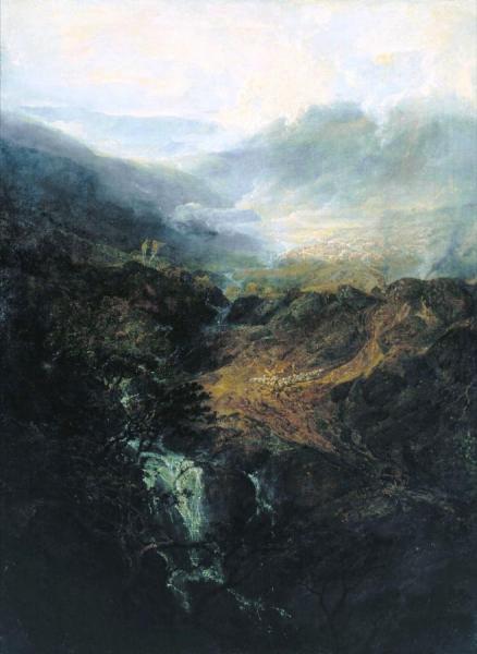 Morning Amongst The Coniston Fells, Cumberland by Joseph Mallord William Turner