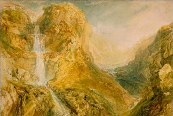 Mossdale Fall by Joseph Mallord William Turner