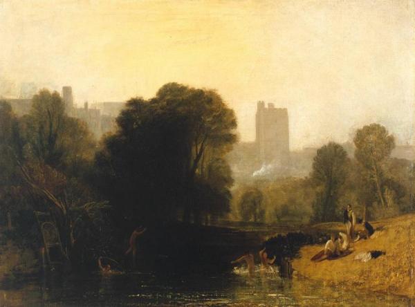 Near The Thames' Lock, Windsor by Joseph Mallord William Turner