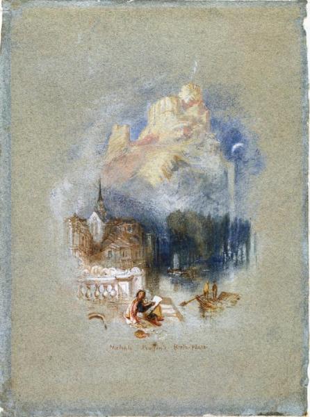 Nicholas Poussin's Birthplace by Joseph Mallord William Turner