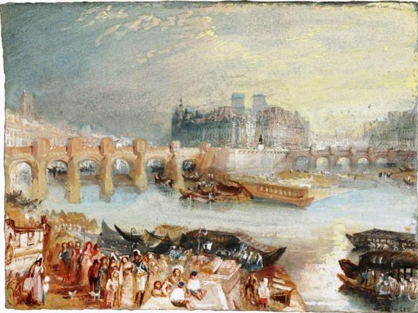 Paris, The Pont Neuf And The Ile De La Cité by Joseph Mallord William Turner