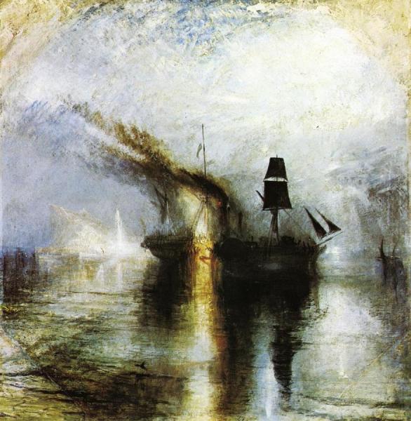 Peace - Burial At Sea by Joseph Mallord William Turner