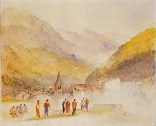 Pré St. Didier by Joseph Mallord William Turner