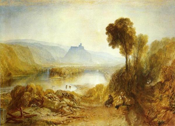 Prudhoe Castle, Northumberland (for Picturesque Views Of England And Wales) by Joseph Mallord William Turner