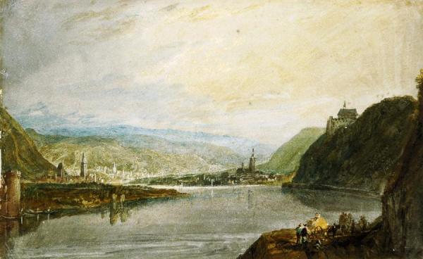 Remagen, Erpel And Linz by Joseph Mallord William Turner