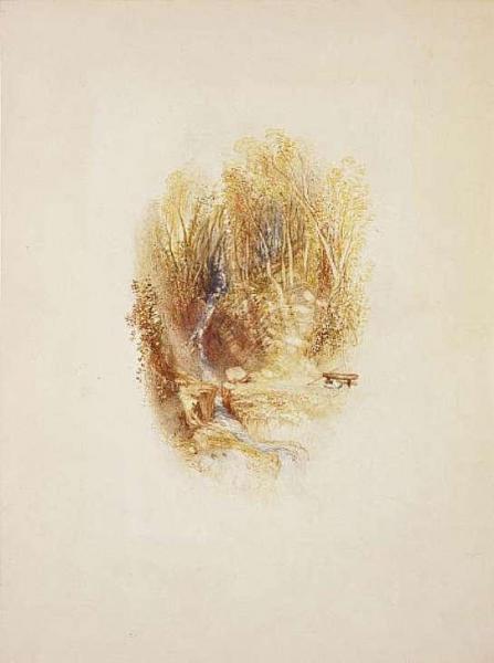 Rhymer's Glen, Abbotsford by Joseph Mallord William Turner