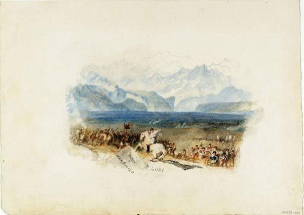 Roger's Italy - Marengo by Joseph Mallord William Turner