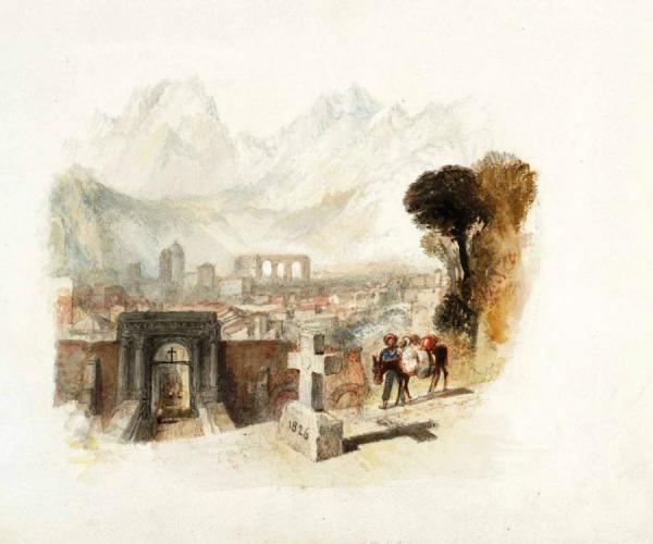 Rogers's 'italy' - Aosta by Joseph Mallord William Turner