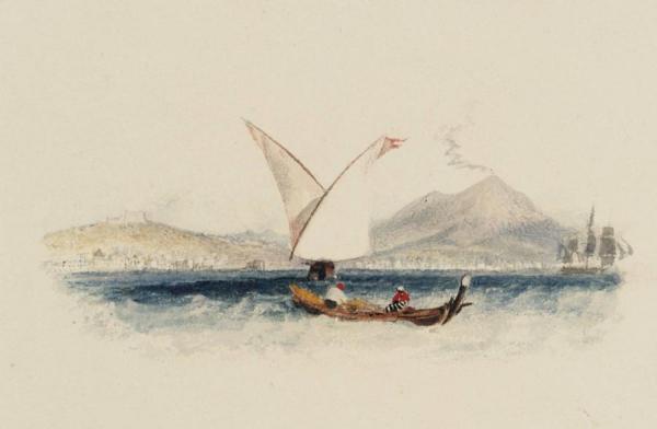 Rogers's 'italy' - Bay Of Naples by Joseph Mallord William Turner