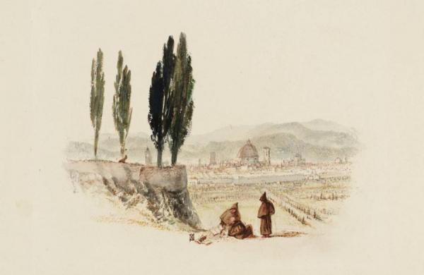 Rogers's 'italy' - Florence by Joseph Mallord William Turner