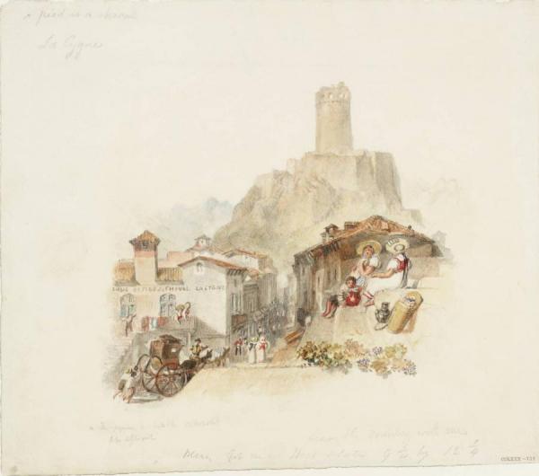 Rogers's 'italy' - Martigny by Joseph Mallord William Turner