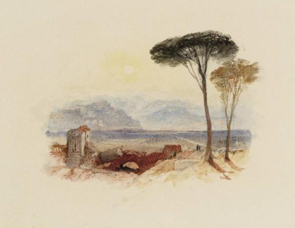 Rogers's 'italy' - Perugia by Joseph Mallord William Turner