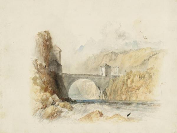 Rogers's 'italy' - St Maurice by Joseph Mallord William Turner
