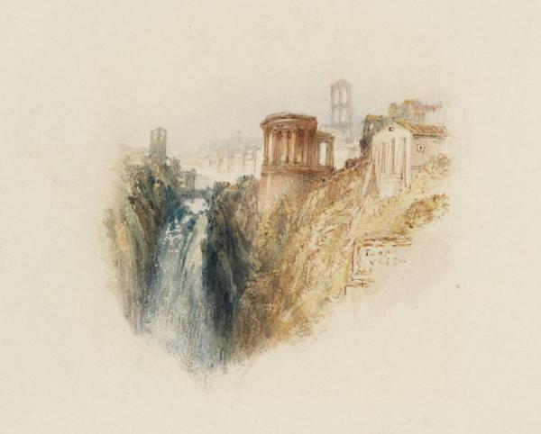 Rogers's 'italy' - Tivoli by Joseph Mallord William Turner