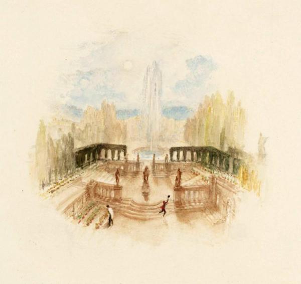 Rogers's 'poems' - A Garden by Joseph Mallord William Turner