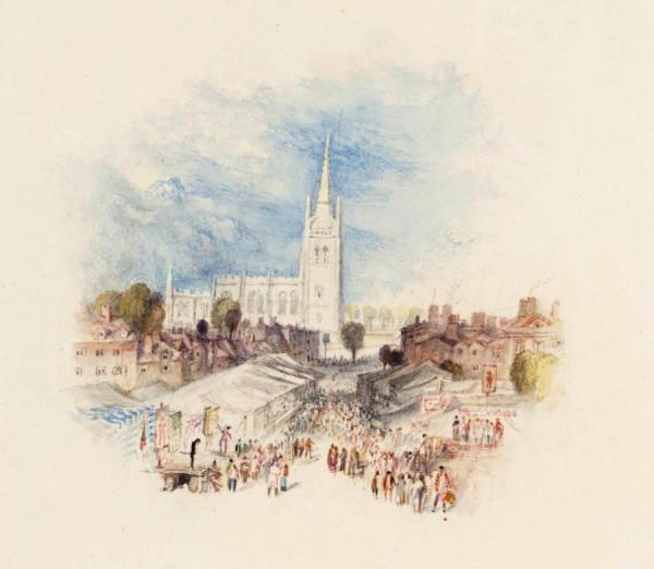 Rogers's 'poems' - A Village-fair by Joseph Mallord William Turner
