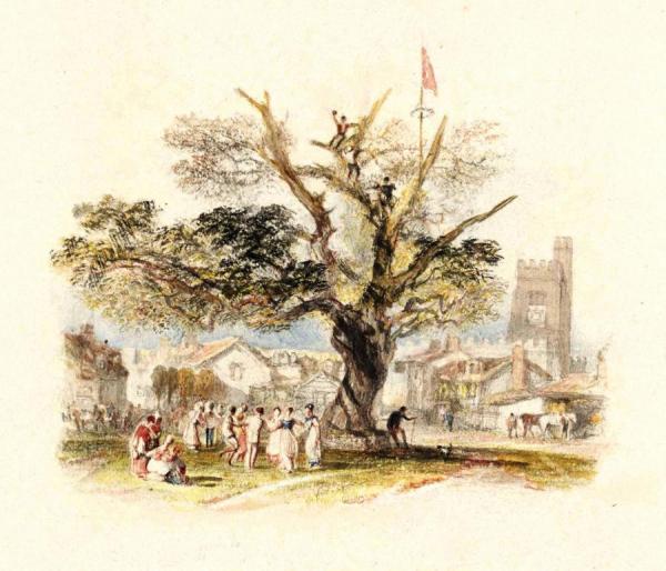Rogers's 'poems' - An Old Oak by Joseph Mallord William Turner