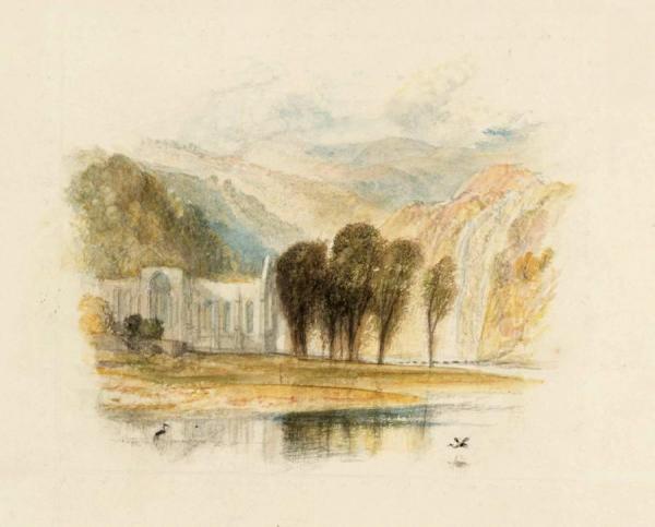 Rogers's 'poems' - Bolton Abbey by Joseph Mallord William Turner