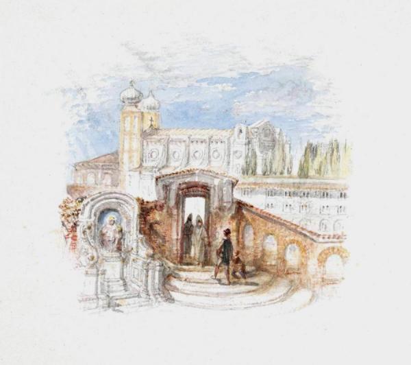 Rogers's 'poems' - Columbus And His Son by Joseph Mallord William Turner