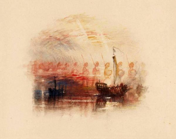 Rogers's 'poems' - Columbus, The Vision by Joseph Mallord William Turner