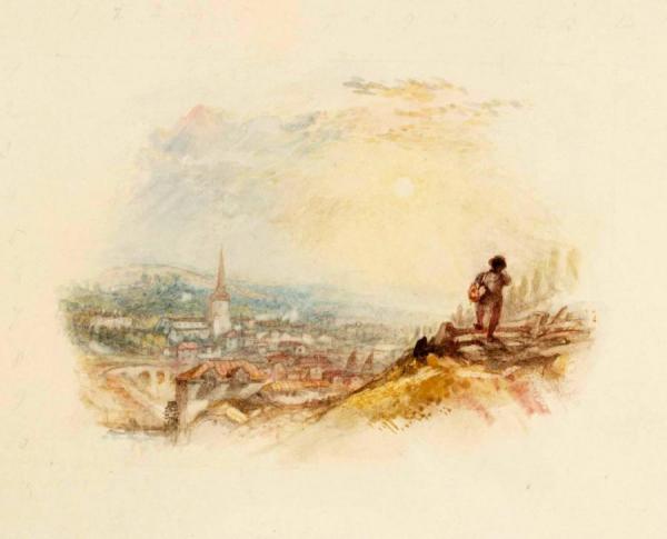 Rogers's 'poems' - Leaving Home by Joseph Mallord William Turner