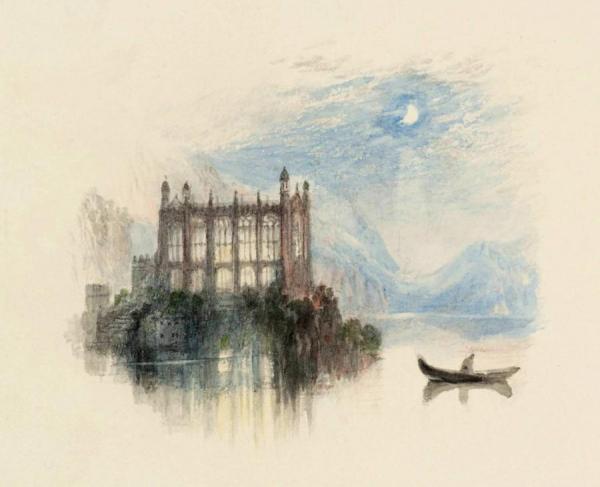 Rogers's 'poems' - St-herbert's Chapel by Joseph Mallord William Turner