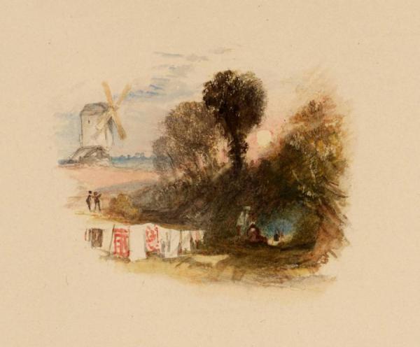 Rogers's 'poems' - The Gipsy by Joseph Mallord William Turner