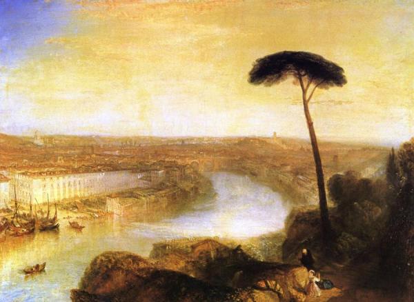 Rome From Mount Aventine by Joseph Mallord William Turner