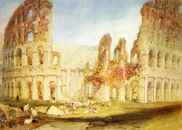 Rome: The Colosseum by Joseph Mallord William Turner
