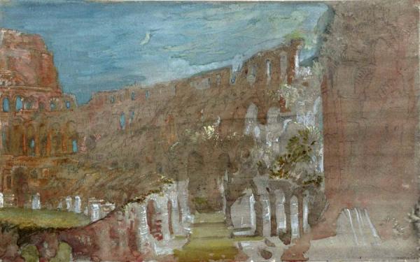 Rome, The Colosseum, By Moonlight by Joseph Mallord William Turner
