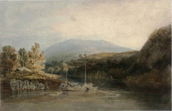 Scene On A River by Joseph Mallord William Turner