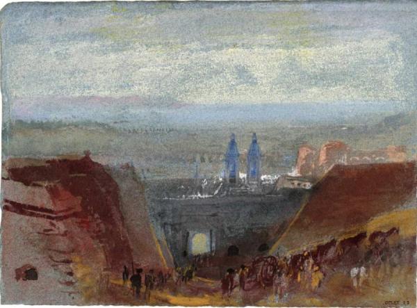 Sedan From The South-east by Joseph Mallord William Turner