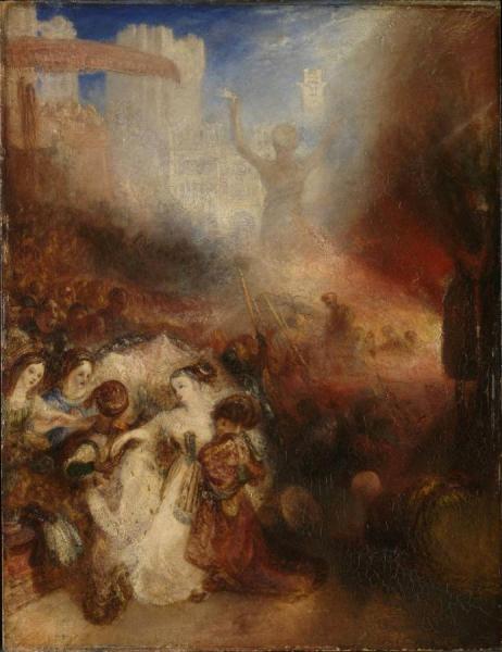 Shadrach, Meshach And Abednego In The Burning Fiery Furnace by Joseph Mallord William Turner