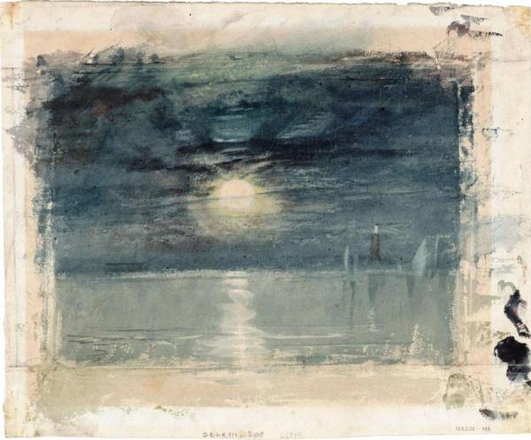Shields Lighthouse by Joseph Mallord William Turner