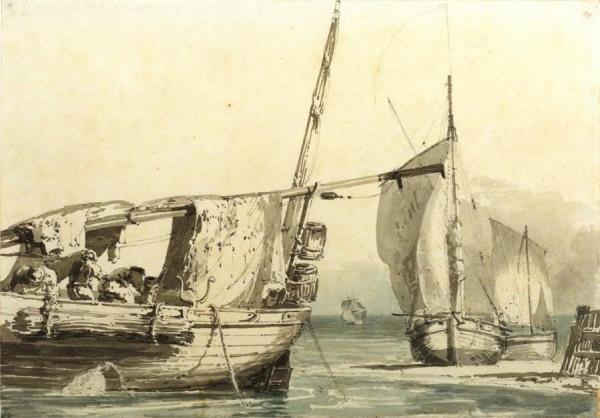 Shipping Off The Coast, Near Dover by Joseph Mallord William Turner